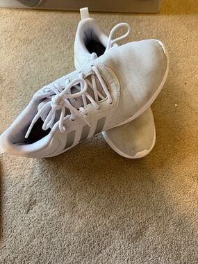 adidas Women’s Light Gray Athletic Sneakers